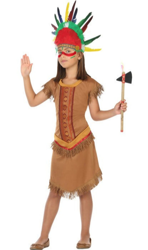 Disfraz India Cherokee Infantil - Comprar Online {Miles de Fiestas}