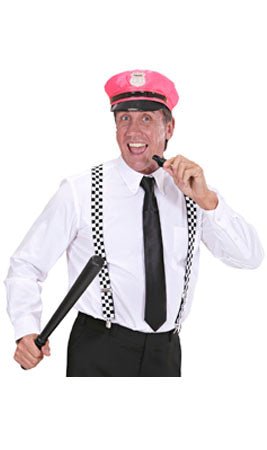 Gorro Boina Policia Color Rojo