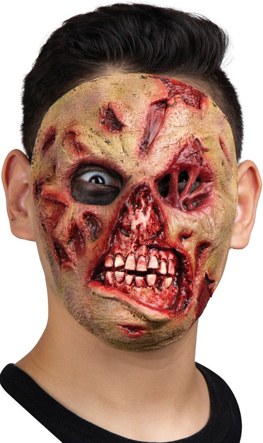 Máscara de látex Zombie Deforme