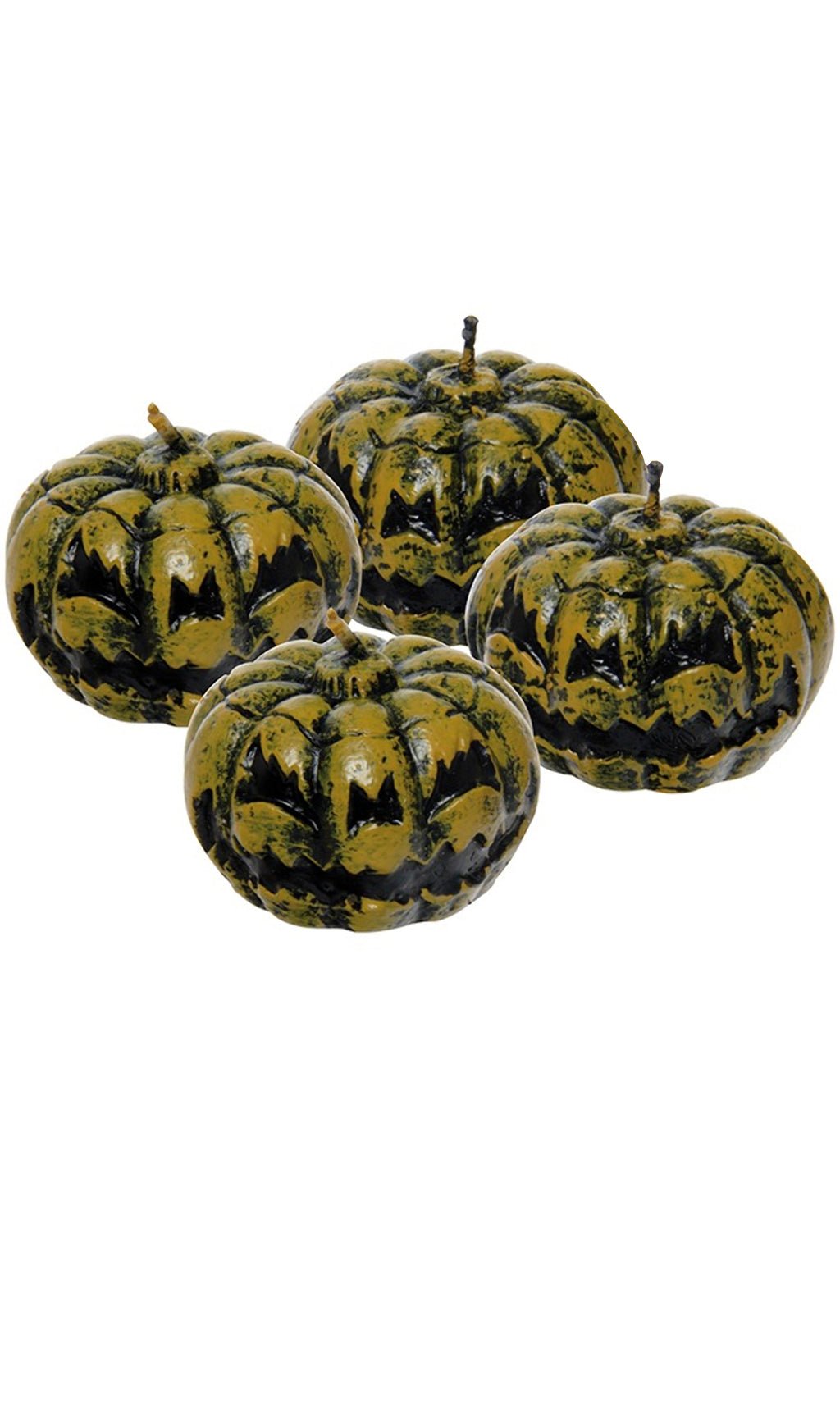 Pack 4 Velas de Calabazas Terror