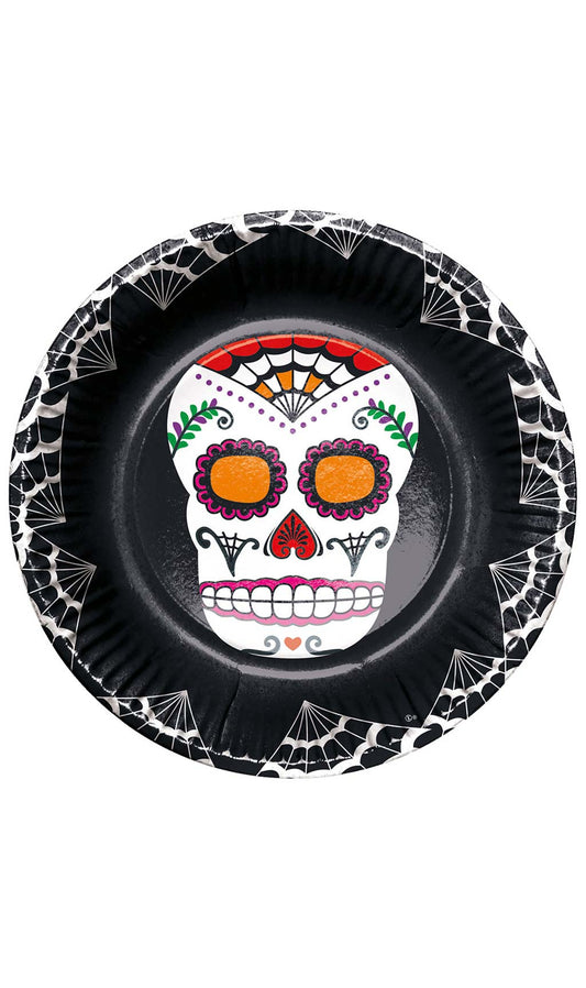 Platos de Catrina Mexicana