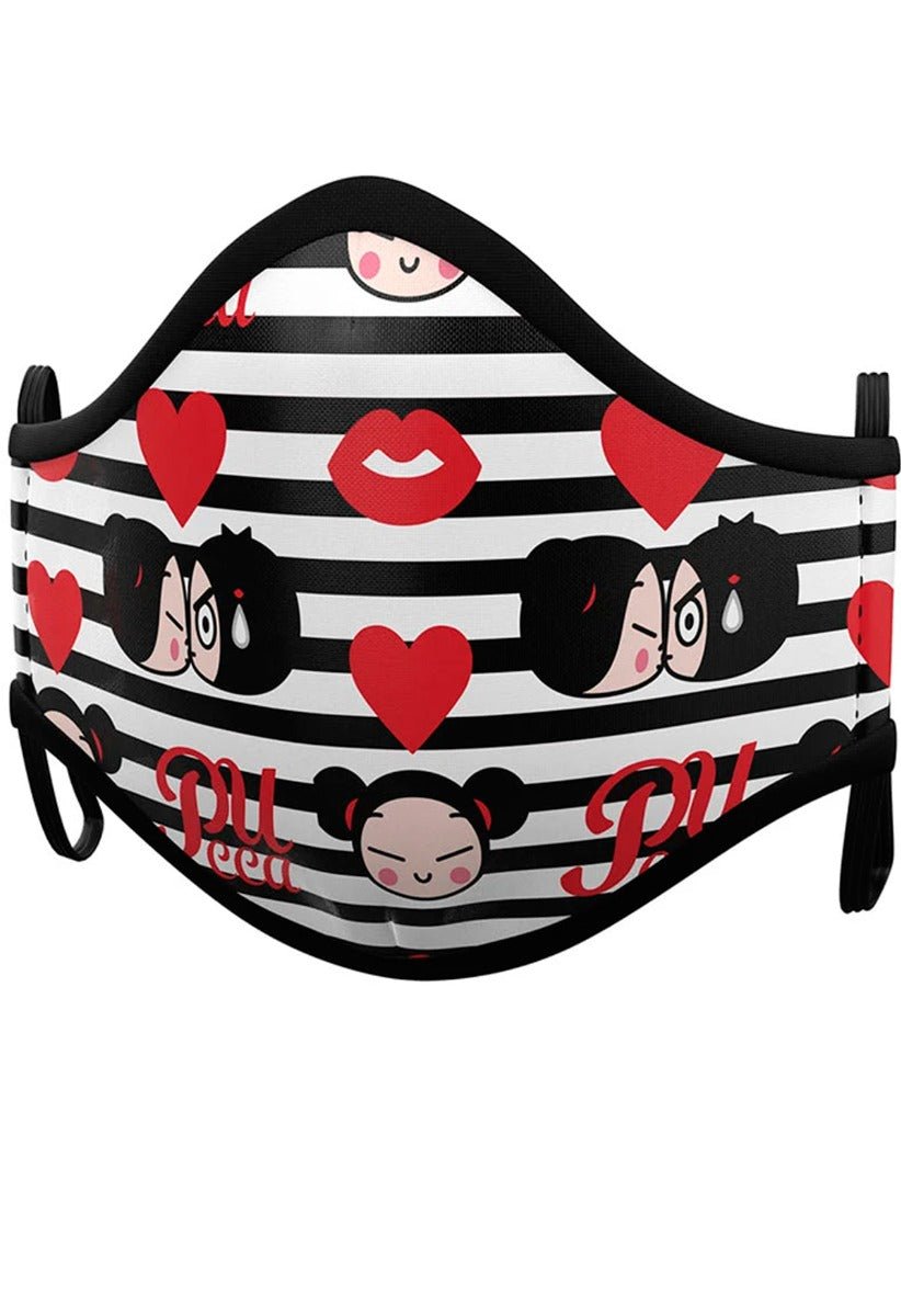 Pack 2 Mascarillas de Tela Pucca™ infantil I Don Disfraz