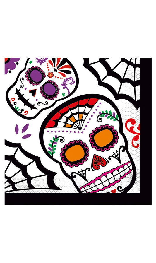 Servilletas de Catrina Mexicana