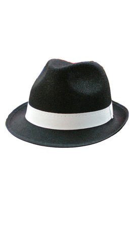 Sombrero de Borsalino G ngster para ni o y ni a Don Disfraz